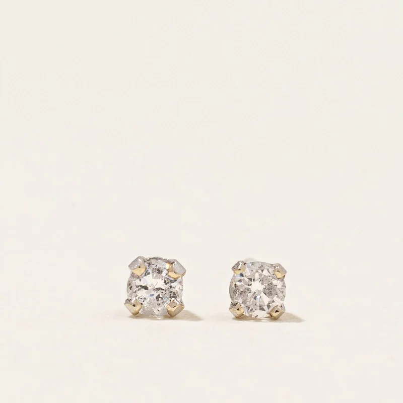 Stud Earrings for Gym Workout -Diamond Stud Earrings | 0.08ctw |