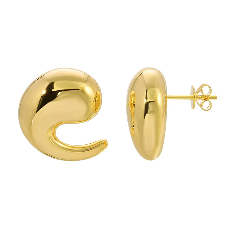 Small Stud Earrings for Delicate -Mini Asterisk Stud Earrings Light Weight Gold