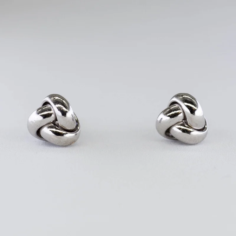 Stud Earrings with Chevron Designs -'100 Ways' Knot Stud Earrings | Options Available |