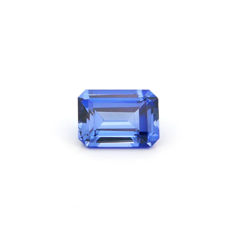 Unique necklaces and pendants with gemstones for a colorful and vibrant statement-1.22ct 7x5mm Emerald Cut Lab Grown Light Blue Sapphire