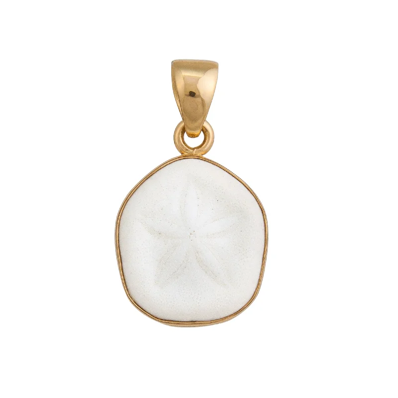 Best necklaces and pendants with opal and gold for a vibrant, luxurious contrast-Alchemia Sand Dollar Shell Pendant