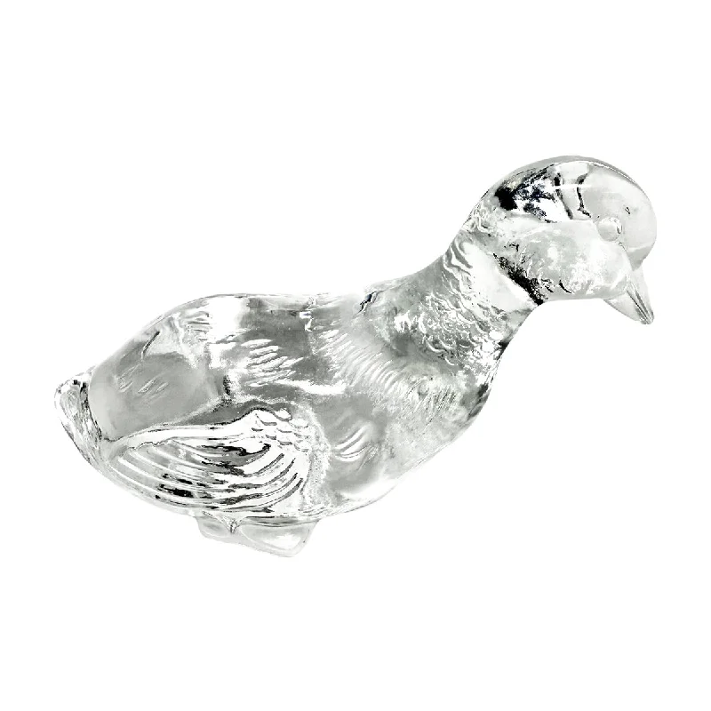 Personalized necklaces and pendants with name engravings for a custom touch-Crystal Duck