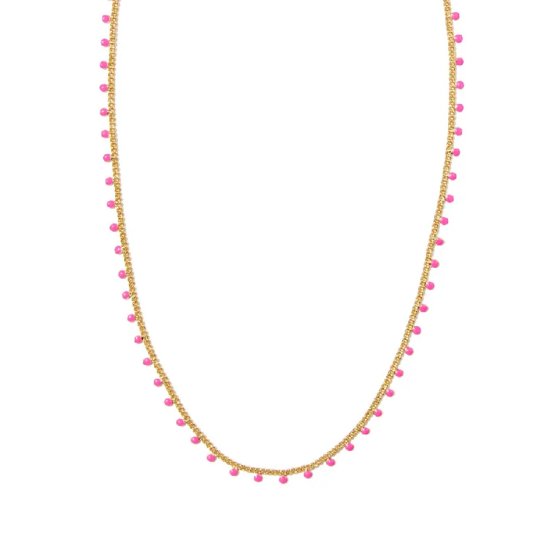 Elegant necklaces and pendants with infinity symbols for timeless designs-Kendra Scott Kelsey Strand Necklace