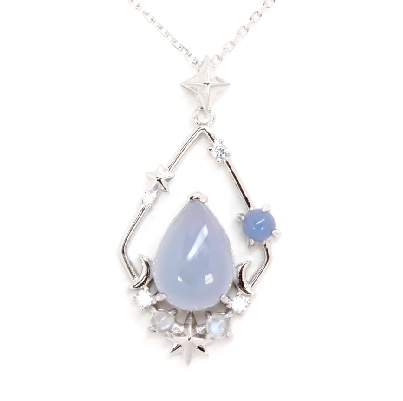 Necklaces and pendants with pearls for a classic and sophisticated touch-Rain Drop Pendant