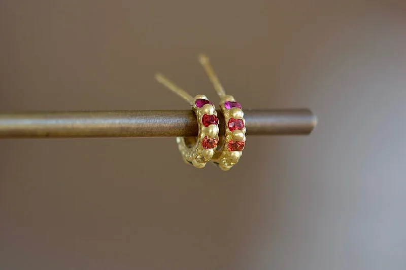 Stunning necklaces and pendants with ruby gemstones for a luxurious red hue-Rapunzel Ear Cuffs