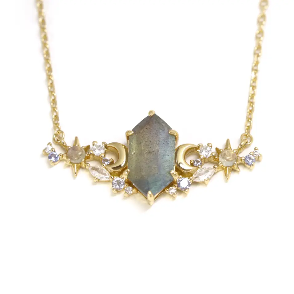 Unique necklaces and pendants with vintage-inspired designs for timeless appeal-Sarah Necklace