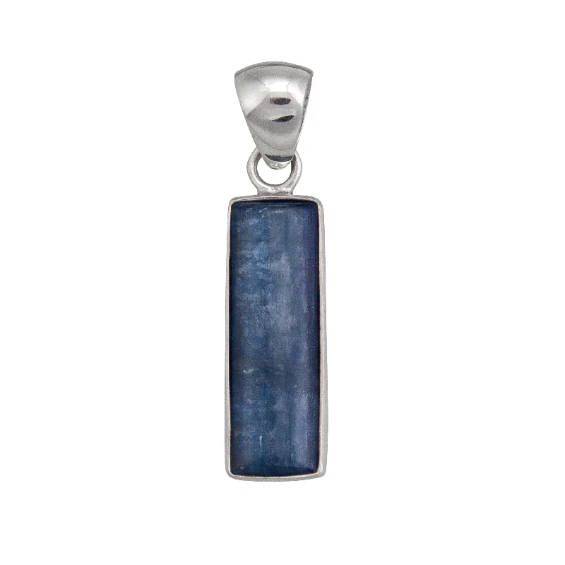 Stunning necklaces and pendants with birthstone pendants for a personal touch-Sterling Silver Kyanite Pendant