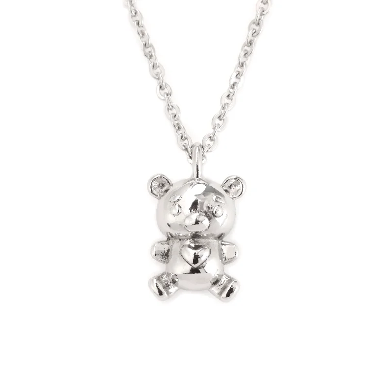 Best necklaces and pendants with cubic zirconia for a budget-friendly dazzling effect-Teddy Pendant