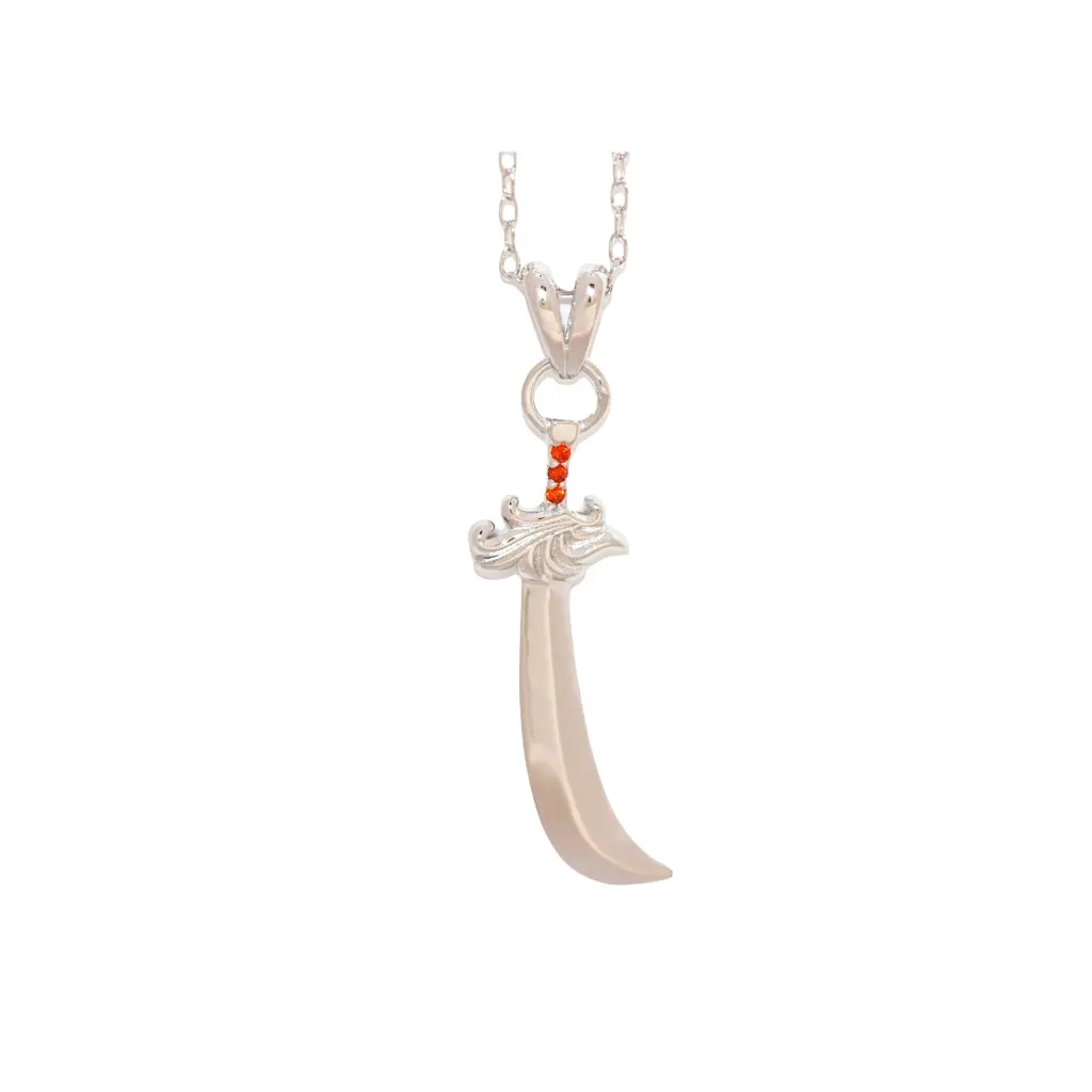 Best necklaces and pendants with floral designs for a feminine and elegant feel-Fang Blade Pendant