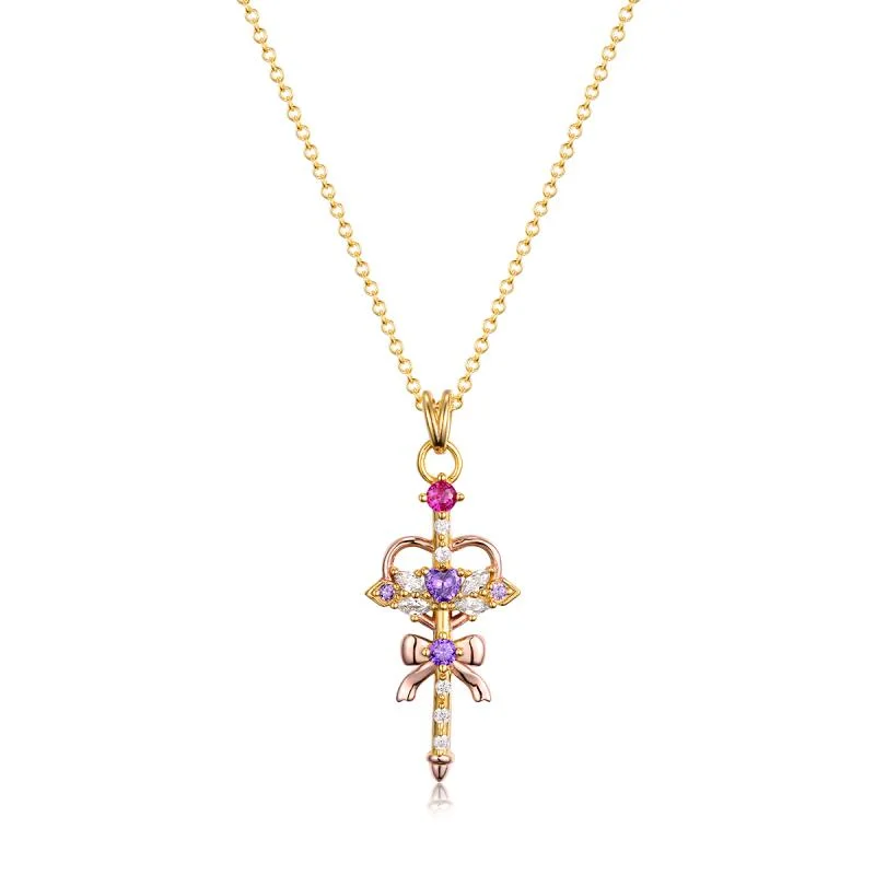 Beautiful necklaces and pendants with butterfly motifs for a whimsical style-Zakuro Wand Pendant